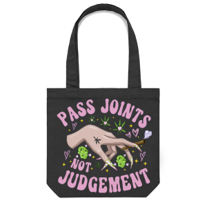 Pass Personalized Casual Canvas Tote Bag