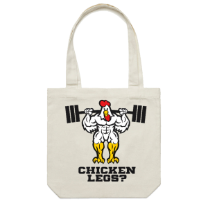 Chicken Legs Personalized Casual Canvas Tote Bag