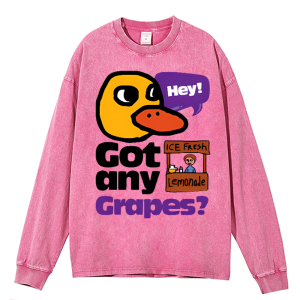 Got Any Grapes  Heavy Duty Vintage Washed Sweatshirt