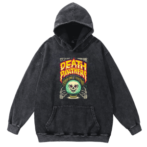 Unisex Casual Death Washed Hoodies