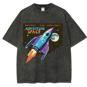 Musk's rocket  Snowflake Vintage Cotton T-Shirt