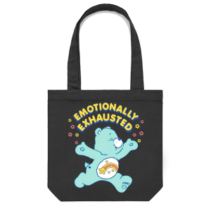 Emotionnally Exhausted Personalized Casual Canvas Tote Bag