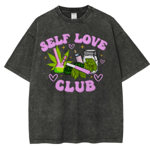 Club Snowflake Vintage Cotton T-Shirt