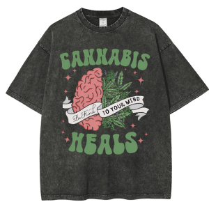 Heals Snowflake Vintage Cotton T-Shirt