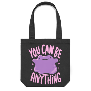 You Can Be Anything Personalized Casual Canvas Tote Bag