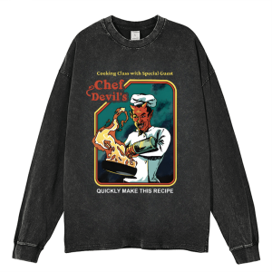 Cooking Class With Special Guest Heavy Duty Vintage Washed Sweatshirt