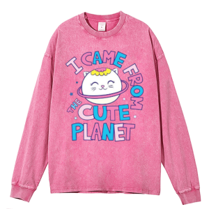 T CAME FROM  Heavy Duty Vintage Washed Sweatshirt
