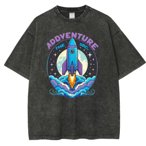 Musk's rocket Snowflake Vintage Cotton T-Shirt