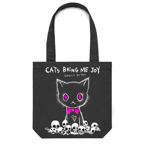 Bring me Joy Personalized Casual Canvas Tote Bag