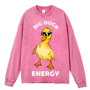 Big Duck Energy Heavy Duty Vintage Washed Sweatshirt