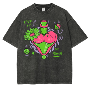 Love It Snowflake Vintage Cotton T-Shirt