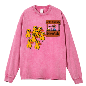 Ice Fresh Lemonade Heavy Duty Vintage Washed Sweatshirt