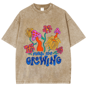 Snowflake Vintage Never Stop Cotton T-Shirt