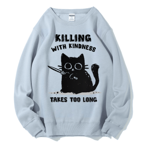 Killing With Kindness Heavy Weight Fleece Crewneck Sweatshirt