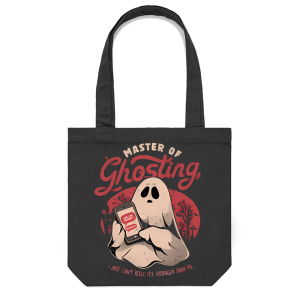 Ghosting Personalized Casual Canvas Tote Bag