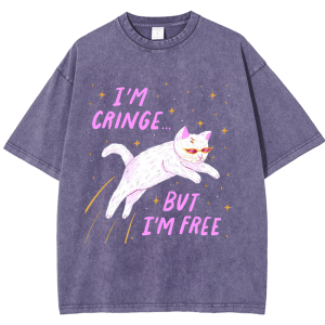 I'm Cringe Snowflake Vintage Cotton T-Shirt