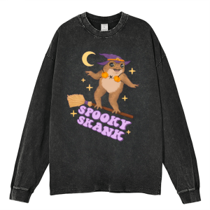 A magical frog lady Heavy Duty Vintage Washed Sweatshirt