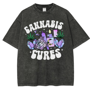 Cures Snowflake Vintage Cotton T-Shirt