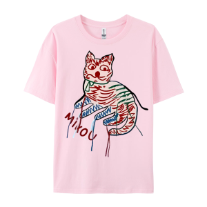 Mikou Women's Personalized Combed Cotton T-shirt