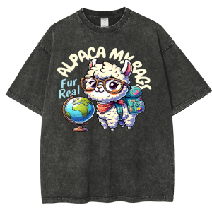 The world is so big that I want to see it Snowflake Vintage Cotton T-Shirt