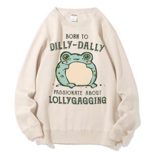 Born to Dilly Daily Heavy Weight Fleece Crewneck Sweatshirt