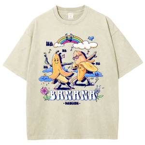 Dancing Snowflake Vintage Cotton T-Shirt