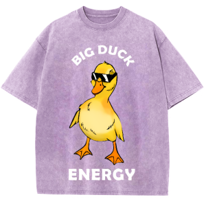 Big Duck Energy  Snowflake Vintage Cotton T-Shirt